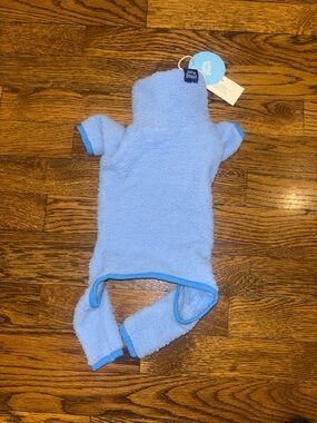 Little Beast Cloud Nine Blue Fleece Dog Hoodie XS - Cozy Pet Sweater